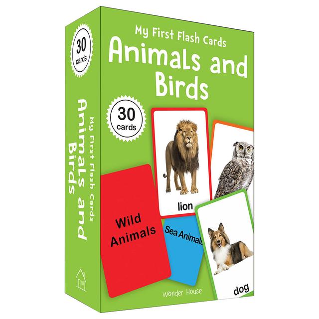 My First Flash Cards: Animal & Birds 