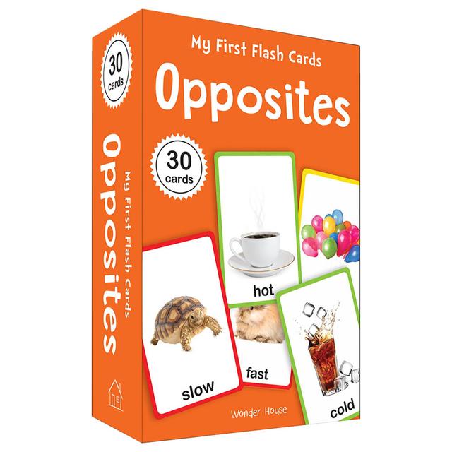 My First Flash Cards: Opposites 