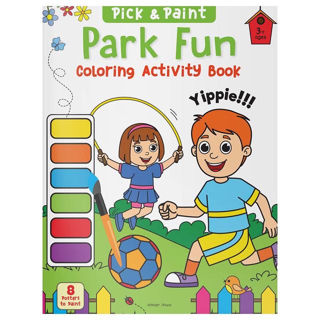 Pick & Paint Coloring Activity: Park Fun