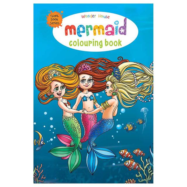 Mermaid Colouring Book Giant