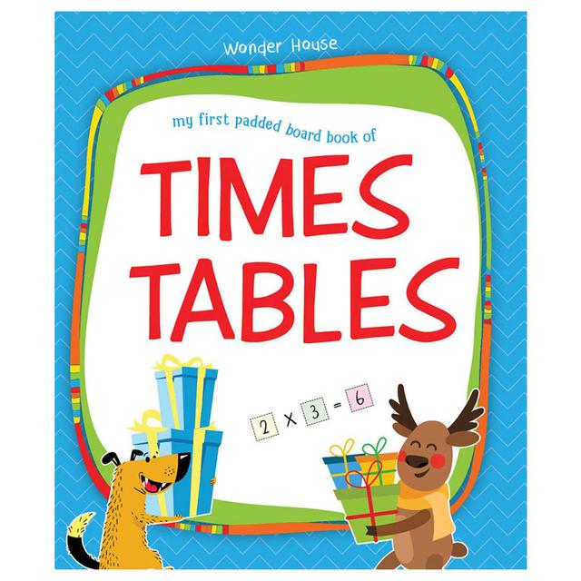 My First Padded Board Book Of Times Tables 