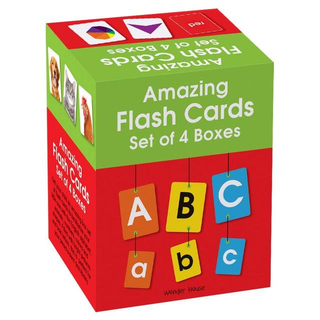 Amazing Flash Card - Pack of 4