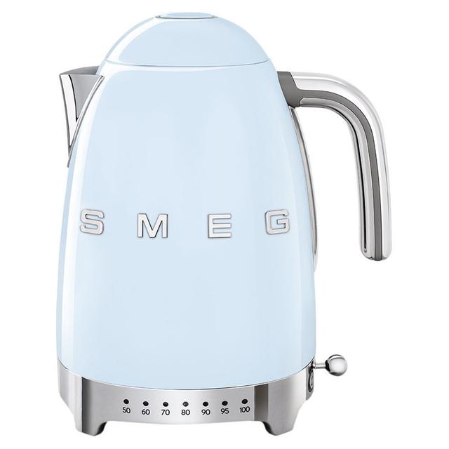 Smeg - Variable Temp Kettle 1.7L - Pastel Blue