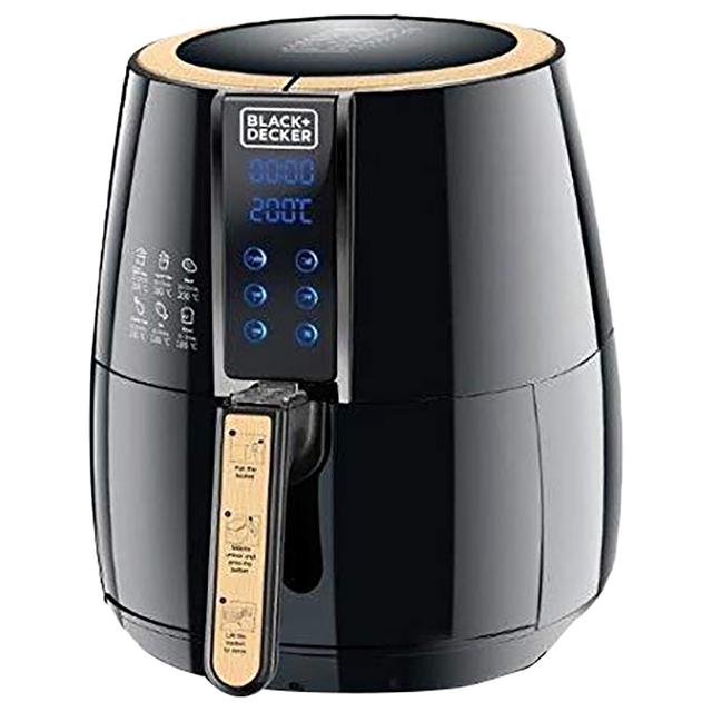 Black+Decker - 4 litre Digital Air Fryer AerOfry - Black