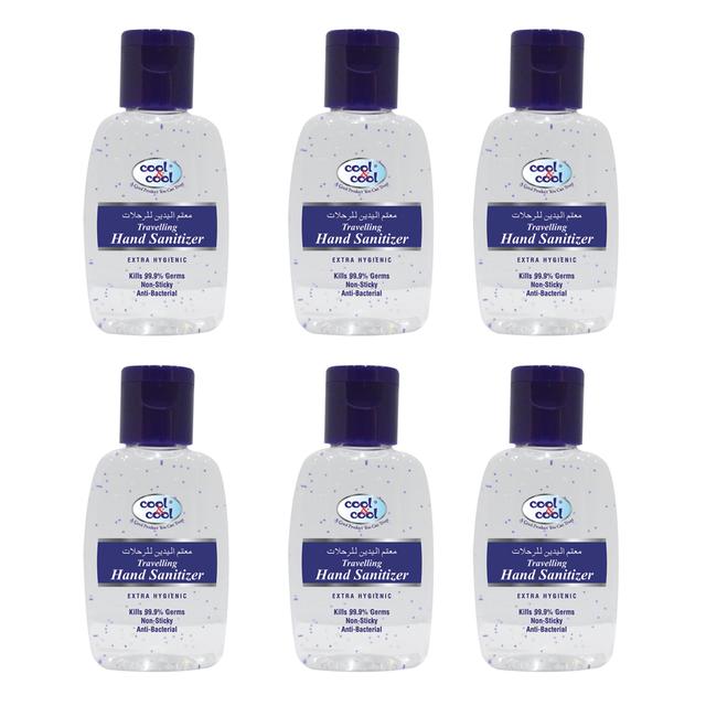 Cool & Cool - Hand Sanitizer Travelling 60ml - Pack of 6