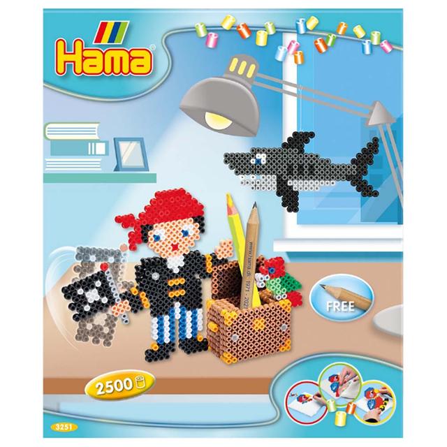 Hama - Midi Beads 2500pcs - Pirate Play