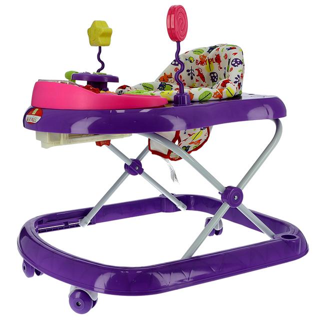 Baby Plus - Animals Baby Walker - Purple