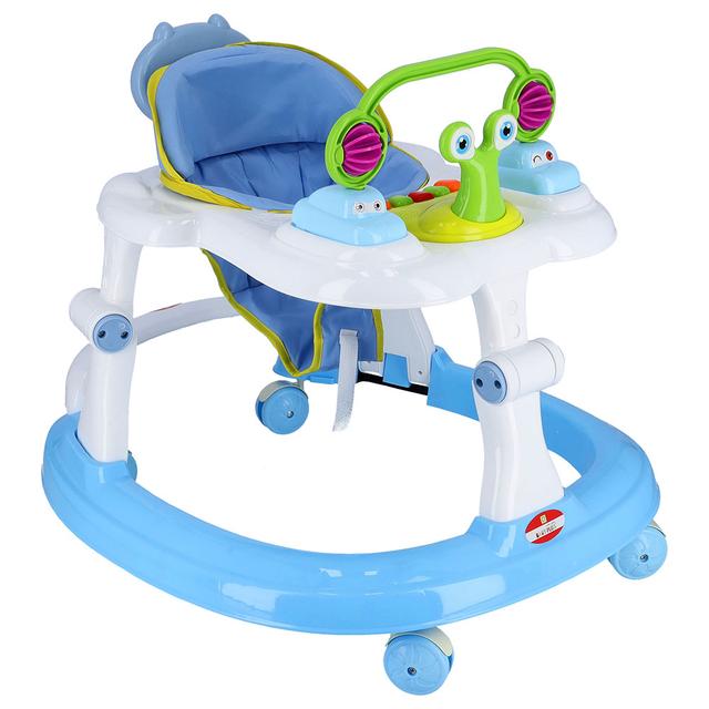 Baby Plus - Baby Walker With Snail Toy - Blue