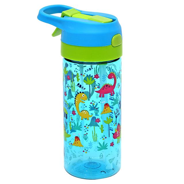 Bonjour - Sip Box Kids Mini Tritan Water Bottle 400ml - Green Dino