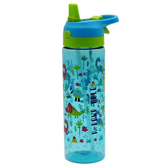 Bonjour - Sip Box Kids Max Tritan Water Bottle 750ml - Green Dino