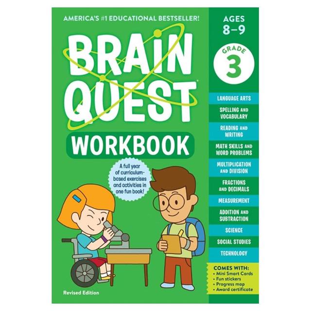 Workman Publishing - Brain Quest Workbook: Grade 3