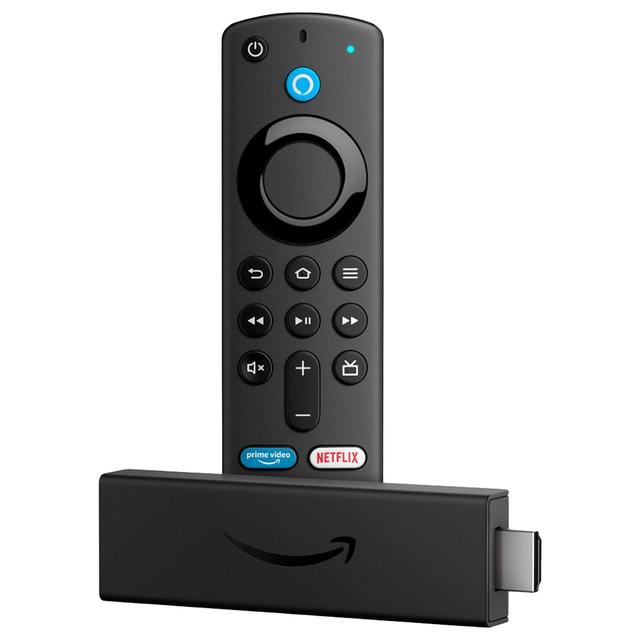 Amazon - Fire Tv Stick 4K W/ Alexa Voice Remote - Black