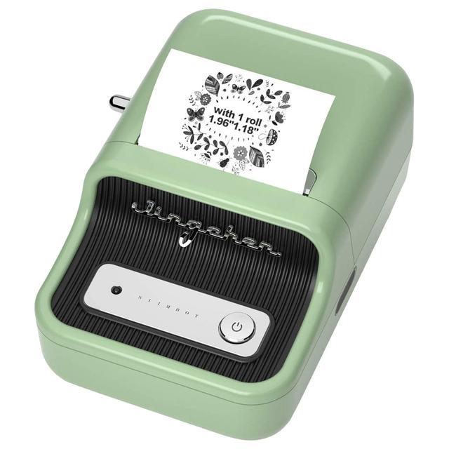 Niimbot - B21 Inkless Portable Thermal Label Printer - Green