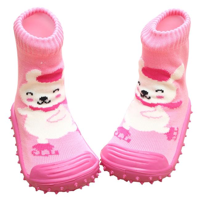 COOL GRIP Baby Shoe Socks Skating Bear