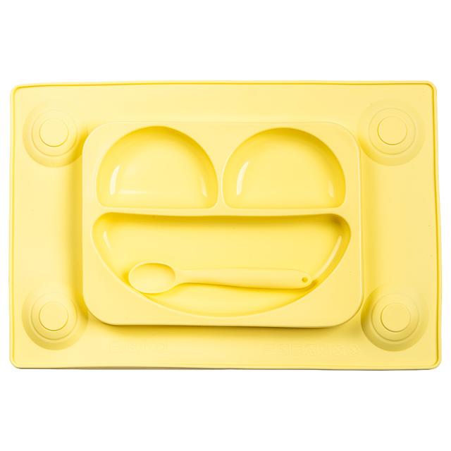 EasyTots - EasyMat Perfect Fit Suction Plate Buttercup