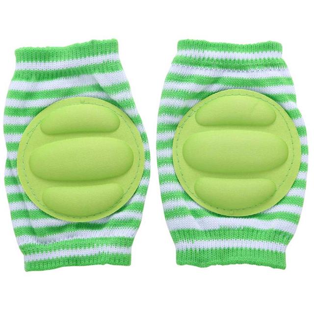 B-Safe - Knee Pads Green Protective Pads - Stripes