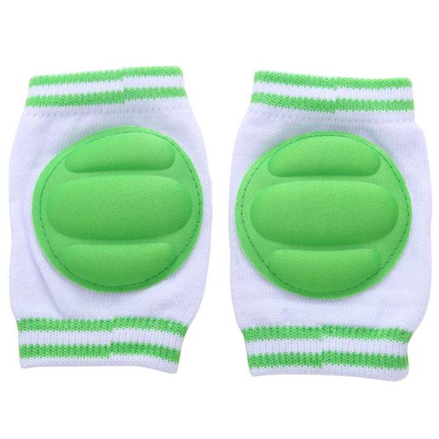 B-Safe - Knee Pads Green Protective Pads - White