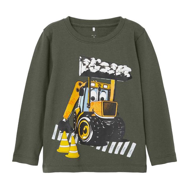 Name It - Boys Printed Long Sleeves T-Shirt - Beetle