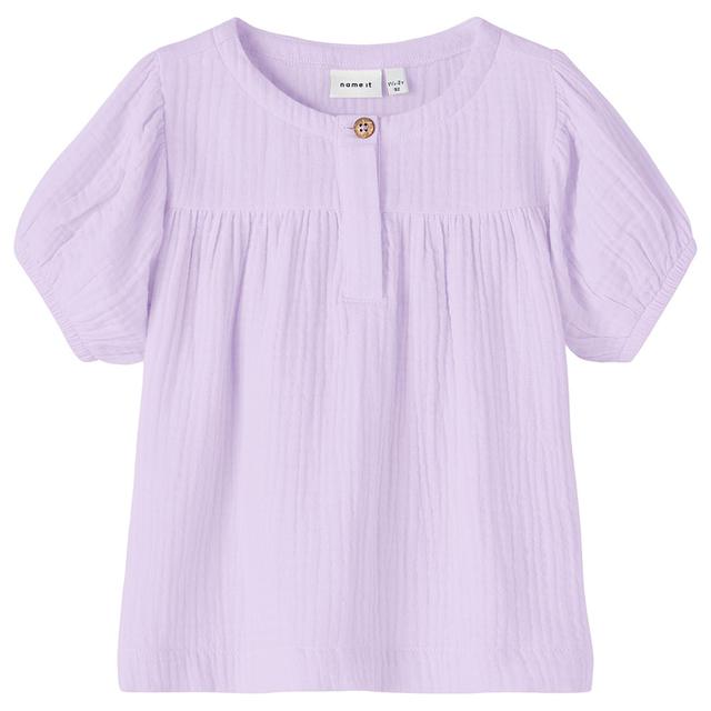 Name It - Girls O-Neck Short Sleeve Top - Orchid Bloom