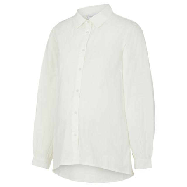 Mamalicious - Nanna Woven Shirt - Bright White