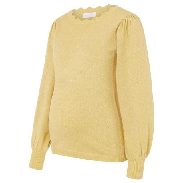 Mamalicious - Patricia Maternity Jumper - Misted Yellow