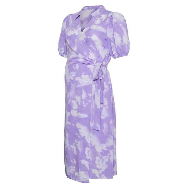 Mamalicious - Mlfabiola Tess Women Dress - Paisley Purple