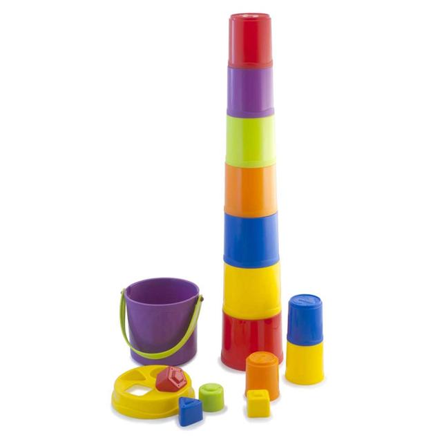 B Kids - Shape Sorting Stack N' Nest Buckets