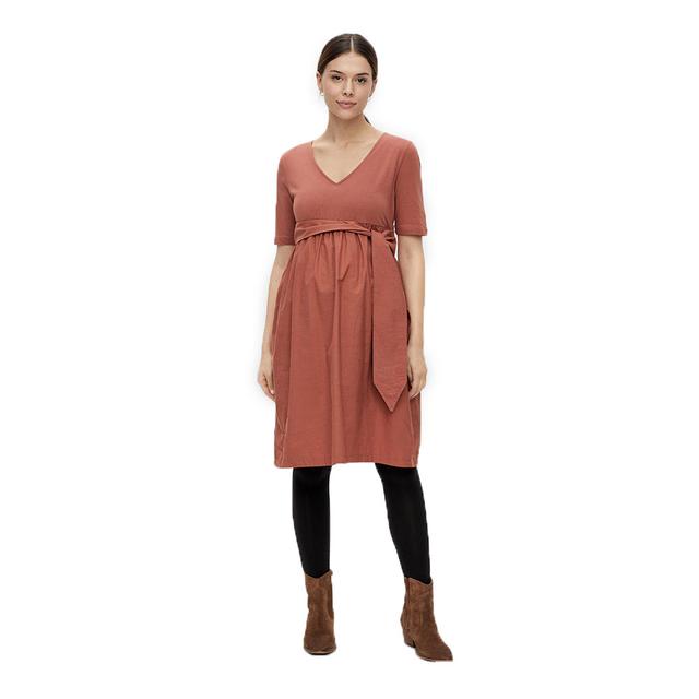 Mamalicious - Carolina Jersey Dress - Brown