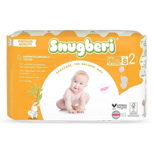 Snugberi - Diaper Size 2 Small 4-7kg 30pcs