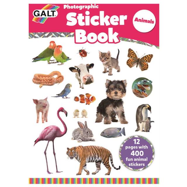 Photographic Sticker Book - Animals