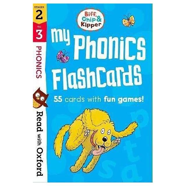 Read With Oxford: Chip And Kipper: My Phonics Flashcards