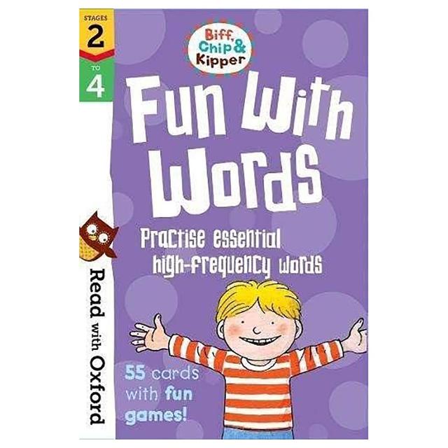 Read With Oxford: Chip And Kipper: Fun With Words Flashcards