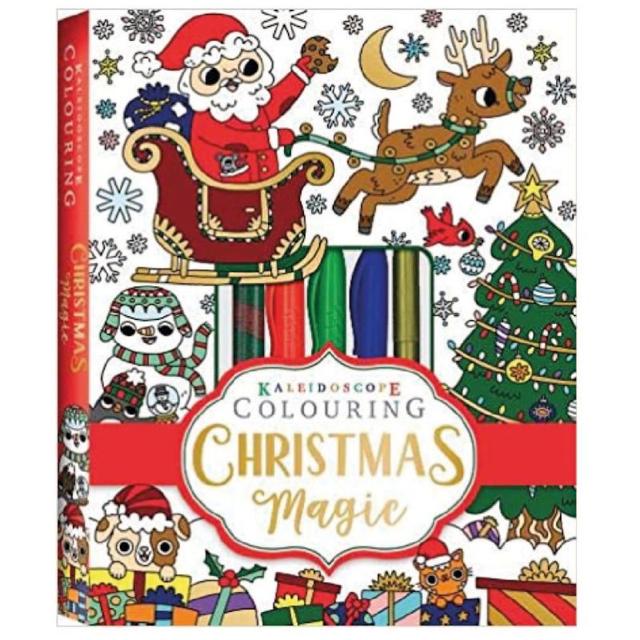 Kaleidoscope Colouring: Christmas Magic