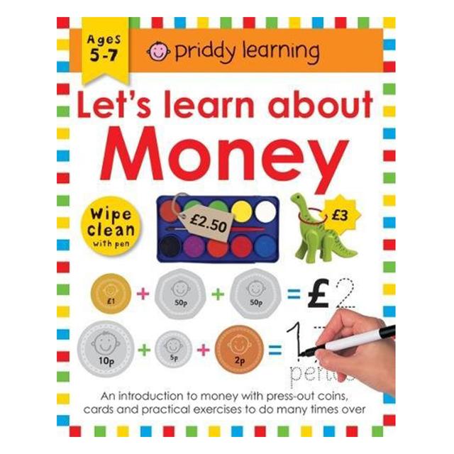 Lets Learn About Money: Wipe Clean with Pen