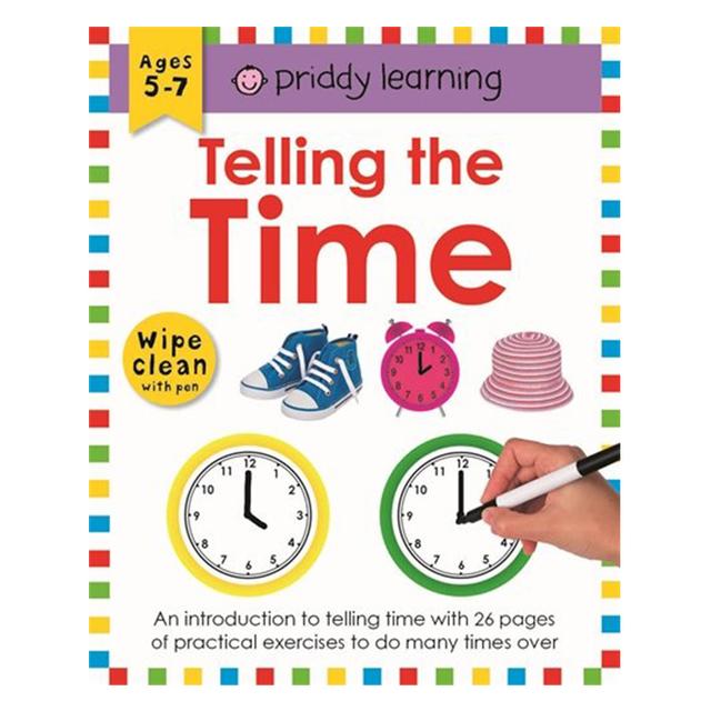 Telling the Time: Wipe Clean with Pen