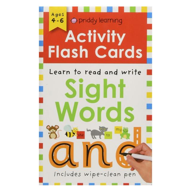 Activity Flash Cards : Learn to Read and Write Sight Words