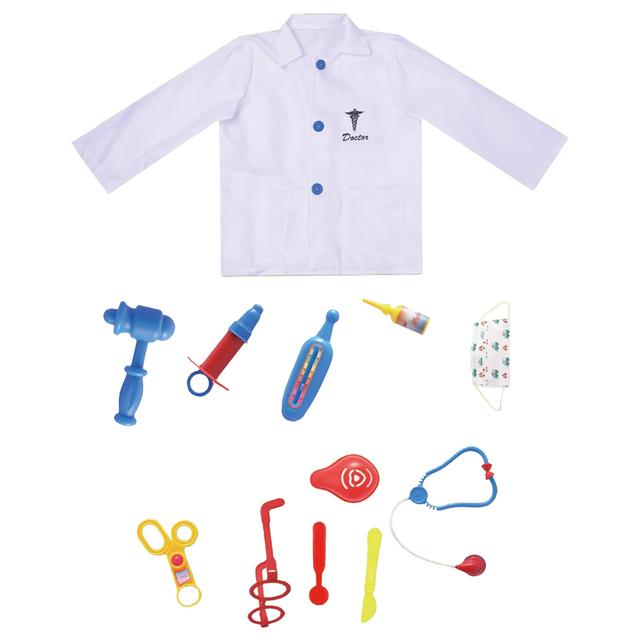 Fitto - Doctor Costume Dress Up Set - White