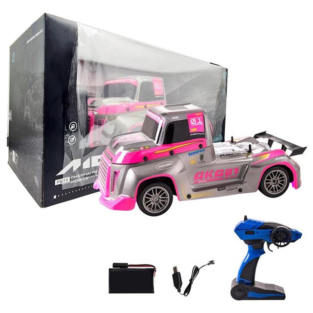 Fitto - Remote Control Truck Toy - 2.4 Ghz - Pink