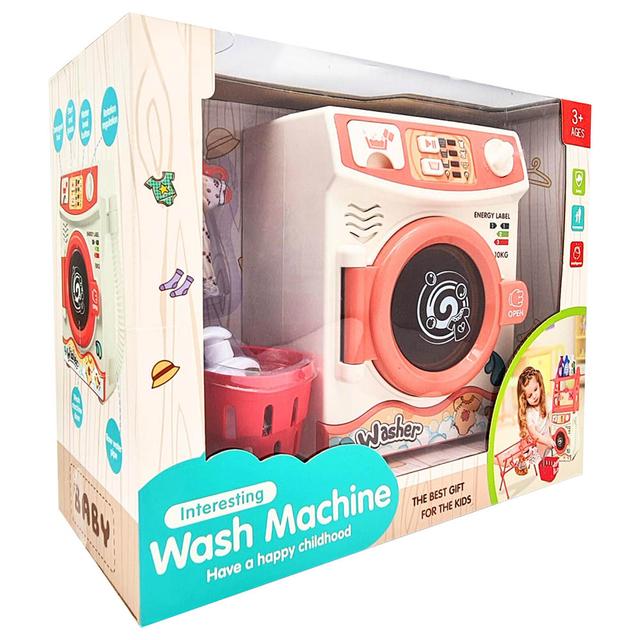 Fitto - Washing Machine Playset - Pink