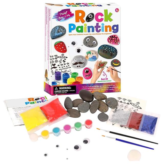 Fitto - Rock Painting Galaxy Stone Painting Kit