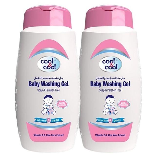 Cool & Cool - Baby Washing Gel 250ml Twin Pack - 30% Off