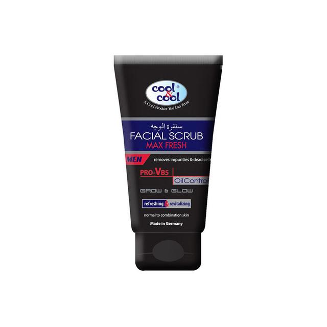 Cool&Cool  Men Face Scrub Max Fresh, 150ml