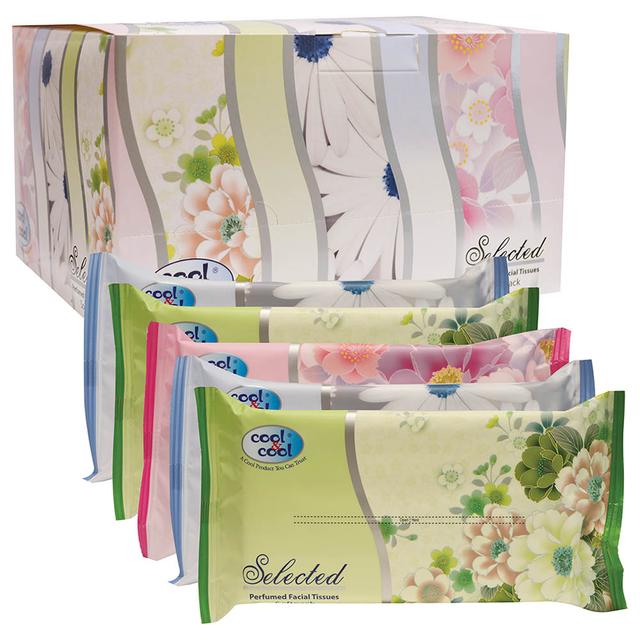 Cool & Cool Selected Facial Tissue 100’s Pack of 5