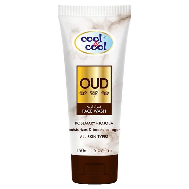 Cool & Cool - Oud Face Wash Rosemary & Jojoba - 150Ml