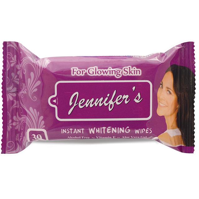 Jennifer's - Instant Whitening Wipes 30's