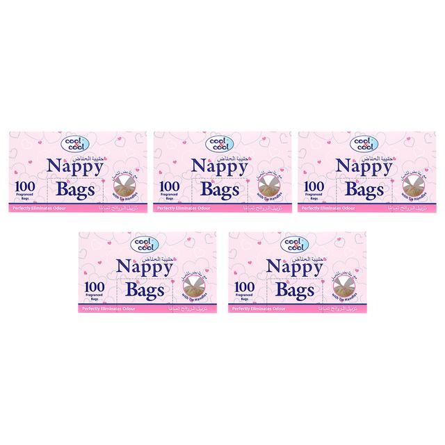 Cool & Cool - Nappy Bags - Pack of 5 - 500 pcs