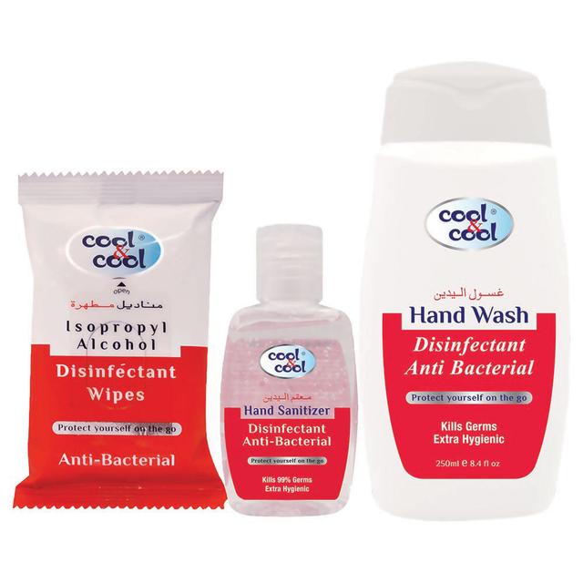 Cool & Cool Disinfectant & Anti-Bacterial Hygiene Pack of 3