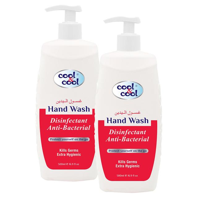 Cool & Cool - Disinfectant Hand Wash 500ml Pack of 2 