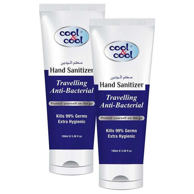 Cool & Cool - Travelling Hand Sanitizer Tube 100ml Pack of 2