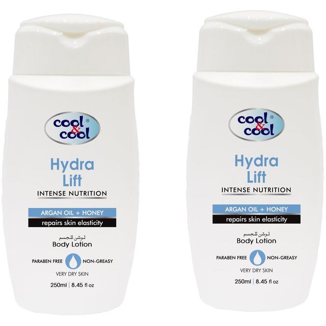 Cool & Cool - Body Lotion Hydra Lift 250ml Pack of 2